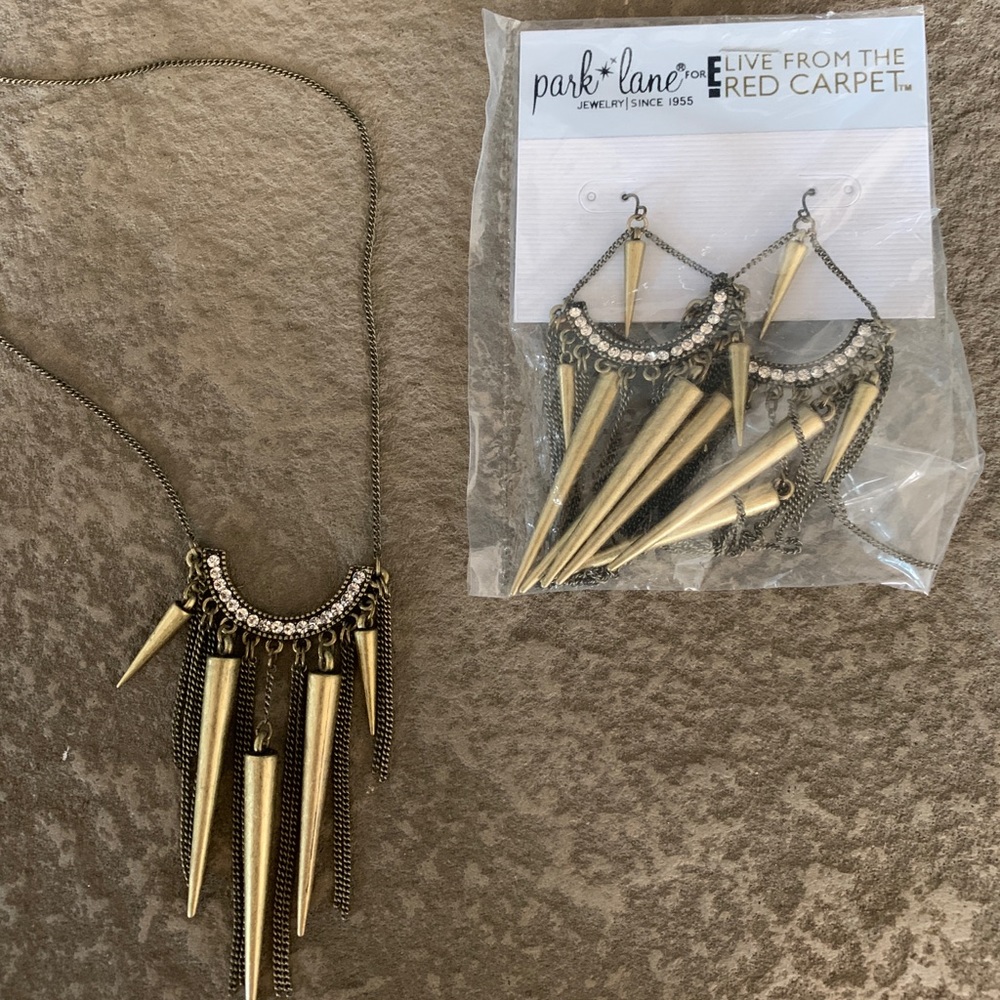 PARK LANE NECKLACE AND EARRINGS